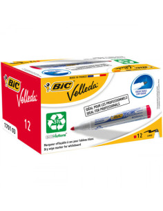 MARCADOR PARA PIZARRA BLANCA 1701 TINTA A BASE DE ALCOHOL TRAZO 1 2