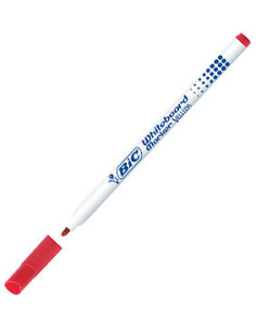 MARCADOR PARA PIZARRA BLANCA 1721 TINTA A BASE DE ALCOHOL TRAZO 1MM. ROJO VELLEDA 841840