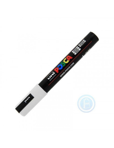 MARCADOR PC-5M 1.8-2.5MM BLANCO POSCA 286518000