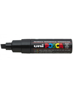 MARCADOR PC-8K PUNTA B 8MM. NEGRO POSCA 300566000
