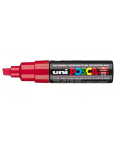 MARCADOR PC-8K PUNTA B 8MM. ROJO POSCA 300525000