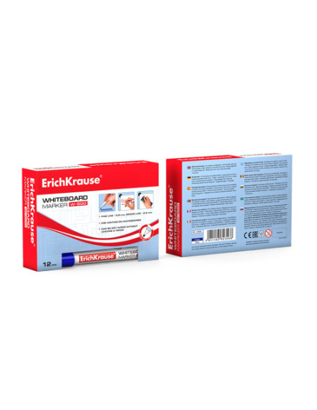 ROTULADOR PIZARRA BLANCA W-500 AZUL ERICH KRAUSE 12846