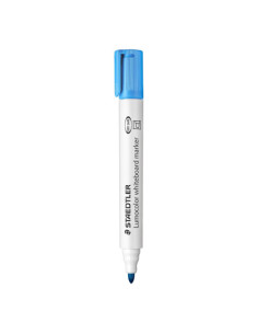 MARCADOR PIZARRA LUMOCOLOR MARKER 351 TRAZO 2MM. AZUL CLARO STAEDTLER 351-30