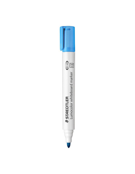 MARCADOR PIZARRA LUMOCOLOR MARKER 351 TRAZO 2MM. AZUL CLARO STAEDTLER 351-30