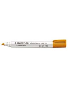 MARCADOR PIZARRA LUMOCOLOR MARKER 351 TRAZO 2MM. NARANJA STAEDTLER 351-4