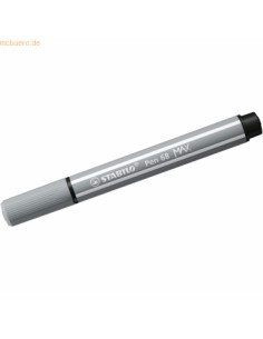 ROTULADOR PREMIUM CON PUNTA DE FIBRA BISELADA PEN 68 MAX COLOR GRIS MEDIO STABILO 768/95 2