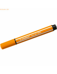 ROTULADOR PREMIUM CON PUNTA DE FIBRA BISELADA PEN 68 MAX COLOR NARANJA STABILO 768/54