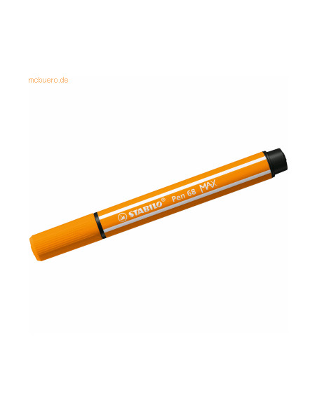 ROTULADOR PREMIUM CON PUNTA DE FIBRA BISELADA PEN 68 MAX COLOR NARANJA STABILO 768/54
