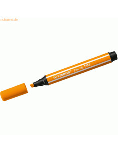ROTULADOR PREMIUM CON PUNTA DE FIBRA BISELADA PEN 68 MAX COLOR NARANJA STABILO 768/54 2