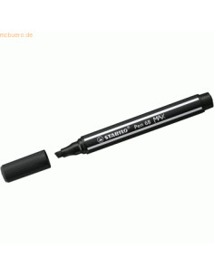 ROTULADOR PREMIUM CON PUNTA DE FIBRA BISELADA PEN 68 MAX COLOR NEGRO STABILO 768/46