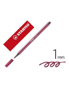 ROTULADOR PREMIUM CON PUNTA DE FIBRA BISELADA PEN 68 MAX COLOR PÚRPURA STABILO 768/19 2