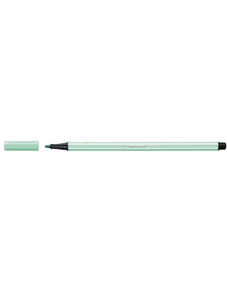 ROTULADOR PREMIUM CON PUNTA DE FIBRA BISELADA PEN 68 MAX COLOR VERDE HIELO STABILO 768/13