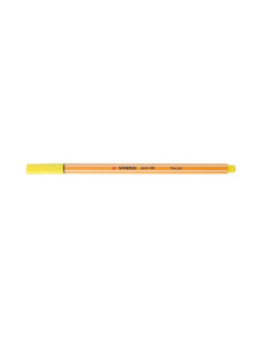 ROTULADOR PUNTA FINA POINT 88 0.4MM AMARILLO LIMON STABILO 88/24