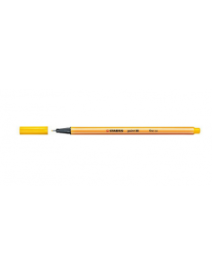 ROTULADOR PUNTA FINA POINT 88 0.4MM AMARILLO STABILO 88/44