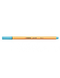 ROTULADOR PUNTA FINA POINT 88 0.4MM AZUL CLARO STABILO 88/57 2