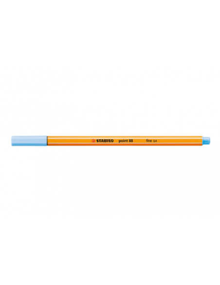 ROTULADOR PUNTA FINA POINT 88 0.4MM AZUL HIELO STABILO 88/11