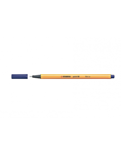 ROTULADOR PUNTA FINA POINT 88 0.4MM AZUL NOCHE STABILO 88/22