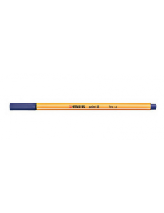 ROTULADOR PUNTA FINA POINT 88 0.4MM AZUL NOCHE STABILO 88/22 2