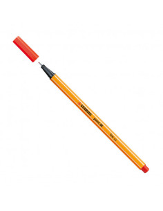 ROTULADOR PUNTA FINA POINT 88 0.4MM CARMÍN STABILO 88/48
