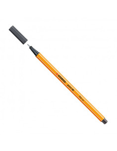 ROTULADOR PUNTA FINA POINT 88 0.4MM GRIS INTENSO STABILO 88/97
