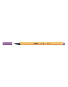 ROTULADOR PUNTA FINA POINT 88 0.4MM LILA CLARO STABILO 88/59