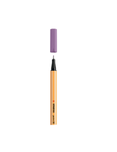 ROTULADOR PUNTA FINA POINT 88 0.4MM LILA GRISACEO STABILO 88/62