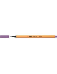 ROTULADOR PUNTA FINA POINT 88 0.4MM LILA GRISACEO STABILO 88/62 2