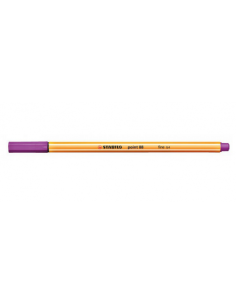 ROTULADOR PUNTA FINA POINT 88 0.4MM LILA STABILO 88/58 2