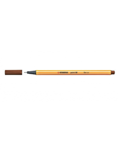 ROTULADOR PUNTA FINA POINT 88 0.4MM MARRON STABILO 88/45