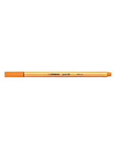 ROTULADOR PUNTA FINA POINT 88 0.4MM NARANJA STABILO 88/54 2