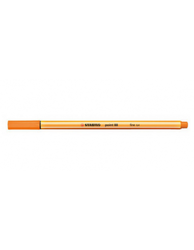 ROTULADOR STABILO POINT 88 0.4MM NARANJA...