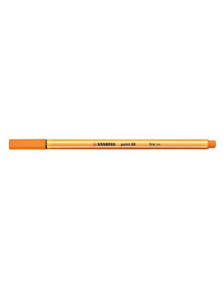 ROTULADOR STABILO POINT 88 0.4MM NARANJA STABILO 88/54