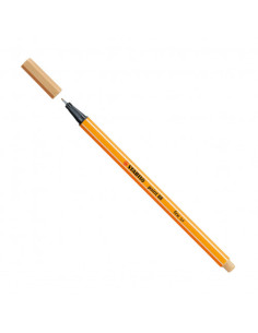ROTULADOR PUNTA FINA POINT 88 0.4MM OCRE CLARO STABILO 88/88