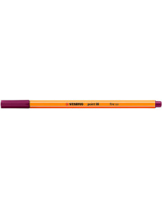 ROTULADOR PUNTA FINA POINT 88 0.4MM PURPURA STABILO 88/19