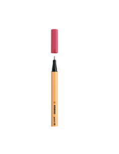 ROTULADOR PUNTA FINA POINT 88 0.4MM ROJO FRESA STABILO 88/49