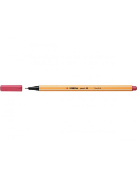 ROTULADOR STABILO POINT 88 0.4MM ROJO FRESA STABILO 88/49