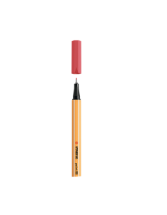 ROTULADOR PUNTA FINA POINT 88 0.4MM ROJO ÓXIDO STABILO 88/47