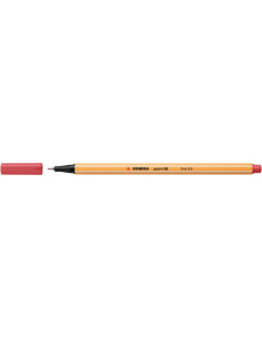ROTULADOR PUNTA FINA POINT 88 0.4MM ROJO ÓXIDO STABILO 88/47 2