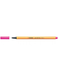 ROTULADOR PUNTA FINA POINT 88 0.4MM ROSA NEON STABILO 88/056