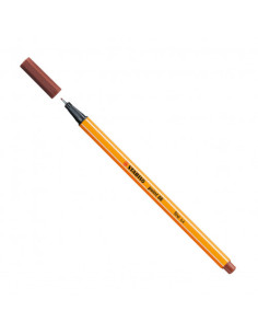 ROTULADOR PUNTA FINA POINT 88 0.4MM SIENA STABILO 88/75