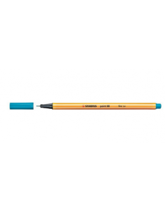 ROTULADOR PUNTA FINA POINT 88 0.4MM TURQUESA STABILO 88/51