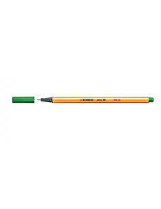 ROTULADOR PUNTA FINA POINT 88 0.4MM VERDE STABILO 88/36