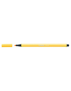 ROTULADOR PUNTA FIBRA MEDIA 1MM. PEN 68 AMARILLO STABILO 68/44