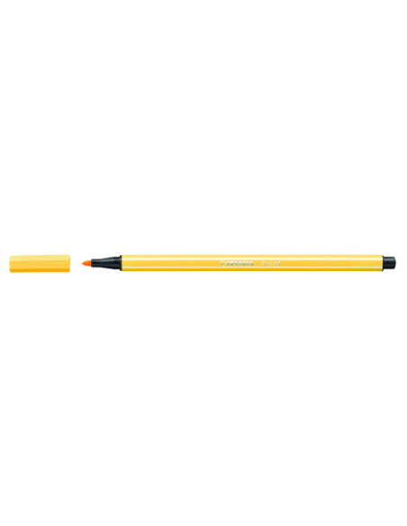 ROTULADOR PUNTA FIBRA MEDIA 1MM. PEN 68 AMARILLO STABILO 68/44