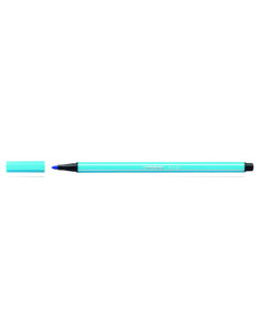 ROTULADOR PUNTA FIBRA MEDIA 1MM. PEN 68 AZUL CELESTE STABILO 68/57