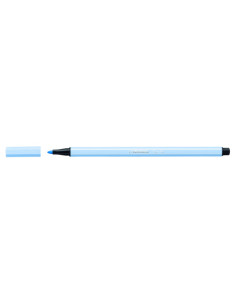 ROTULADOR PUNTA FIBRA MEDIA 1MM. PEN 68 AZUL CLARO STABILO 68/11