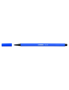 ROTULADOR PUNTA FIBRA MEDIA 1MM. PEN 68 AZUL MARINO STABILO 68/32