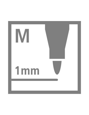 ROTULADOR STABILO PUNTA FIBRA MEDIA 1MM. PEN 68...