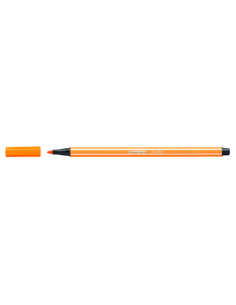 ROTULADOR PUNTA FIBRA MEDIA 1MM. PEN 68 NARANJA STABILO 68/54