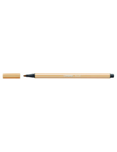 ROTULADOR PUNTA FIBRA MEDIA 1MM. PEN 68 OCRE CLARO STABILO 68/88